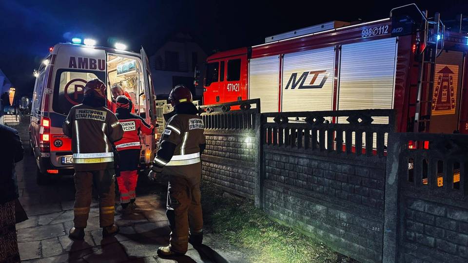 Dramat nad ranem: Rodzina podtruta czadem w Ksawerowie! Pięć osób w szpitalach, w tym 9-latka